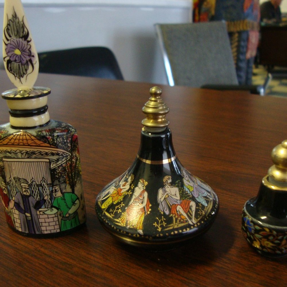Cloisonne Perfume Bottles